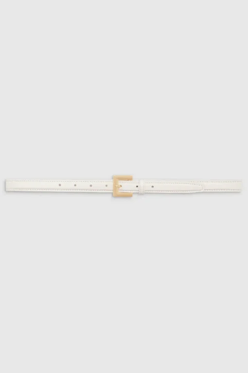 Nicola Belt Bone With Gold
