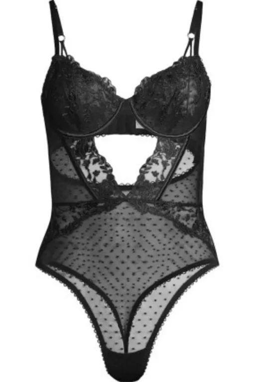 Nicolette Bodysuit Black