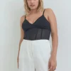 Omega Bustier Black