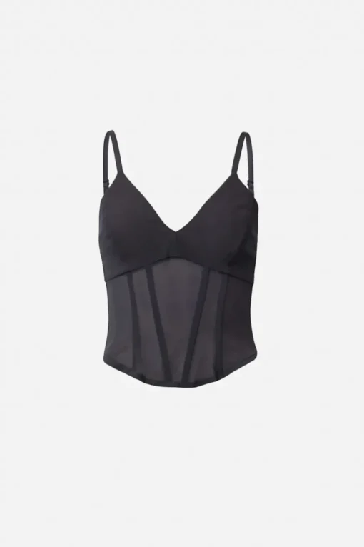 Omega Bustier Dark Silver