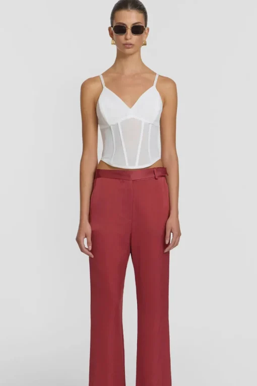 Omega Bustier White