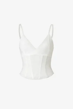 Omega Bustier White