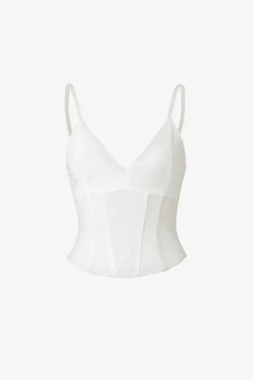 Omega Bustier White