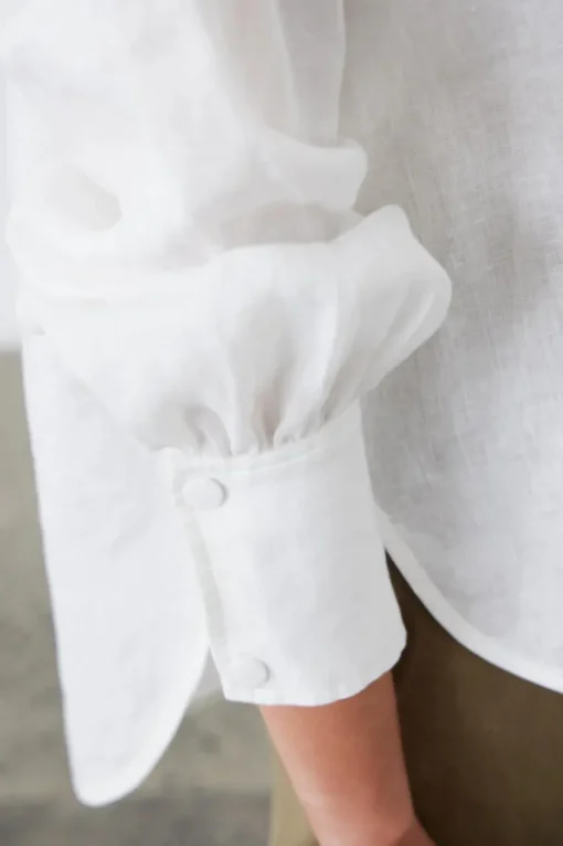 Palma Scoop Blouse White