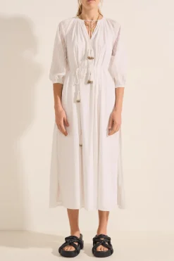 Priam Caftan White
