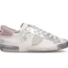 PRSX Low Woman Veau Eponge Blanc Rose