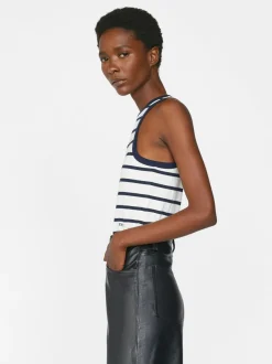 Racer Tank Navy Multi