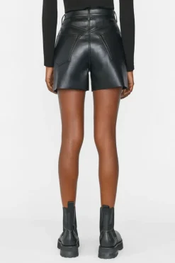 Recycled Leather Le Super High Short Noir