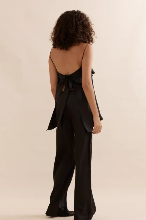 Rio Tank Black Silk