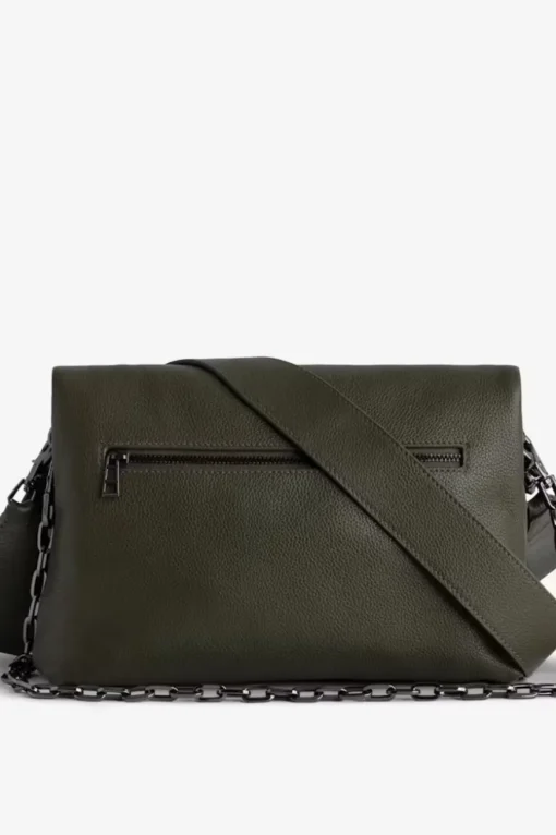 Rocky Grained Leather Bag Record