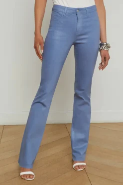 Ruth Coated Straight Leg Jean Wild Wind
