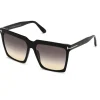 Sabrina-02 Ft0764 01b 58 Shiny Black Gradient Smoke