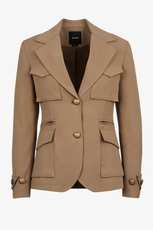 Safari Blazer Burlap