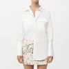 Silk Mini Skirt Atlas