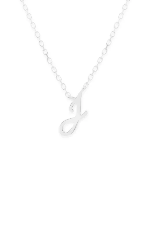 Silver Love Letter Necklace