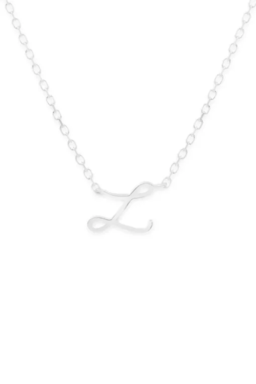Silver Love Letter Necklace
