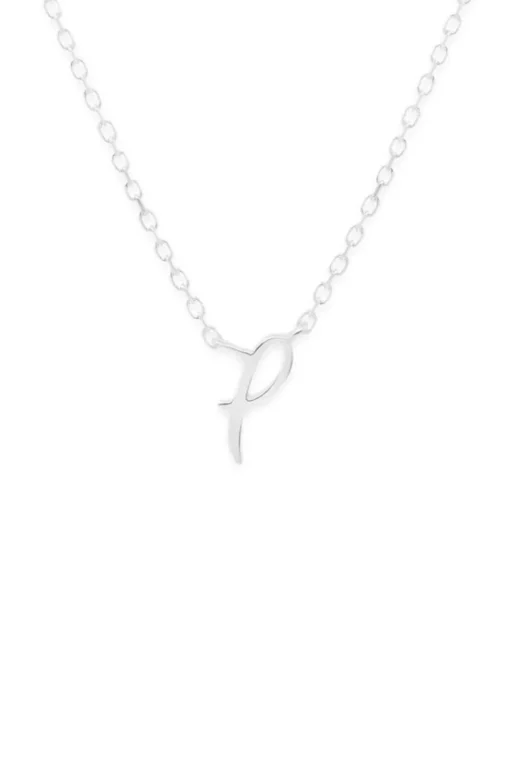 Silver Love Letter Necklace