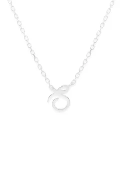Silver Love Letter Necklace