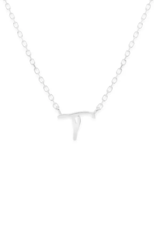 Silver Love Letter Necklace
