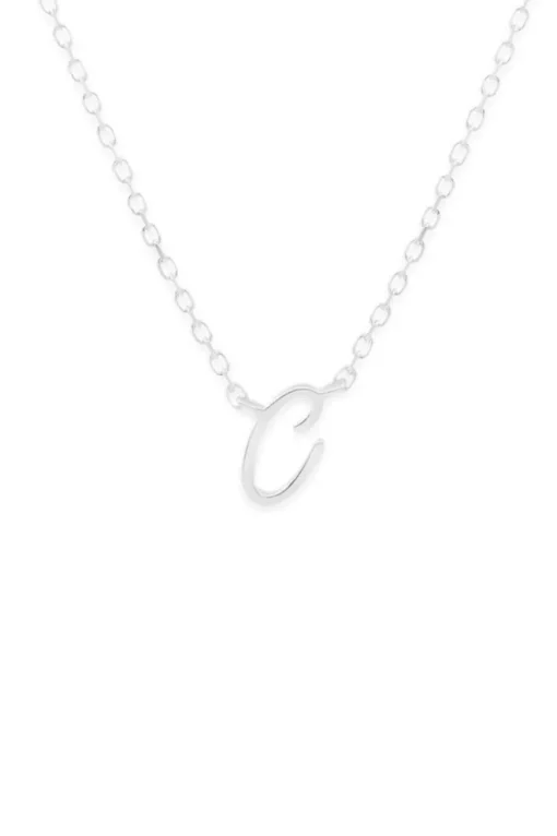 Silver Love Letter Necklace