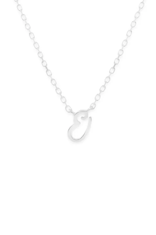 Silver Love Letter Necklace