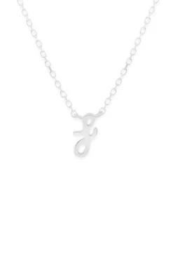 Silver Love Letter Necklace