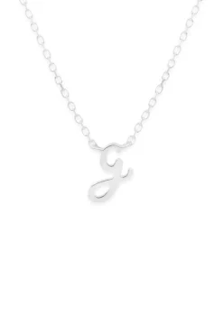 Silver Love Letter Necklace
