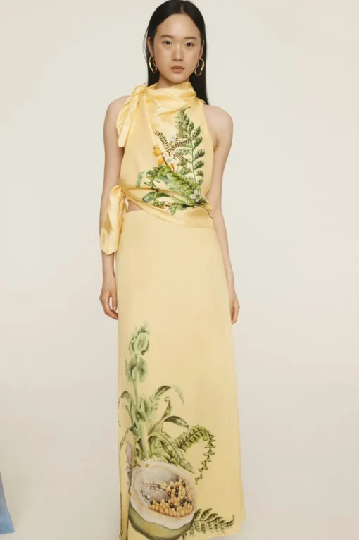 Sol Skirt Lemon