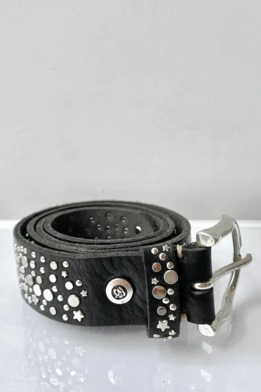 Sterora Silver Black Belt 0790