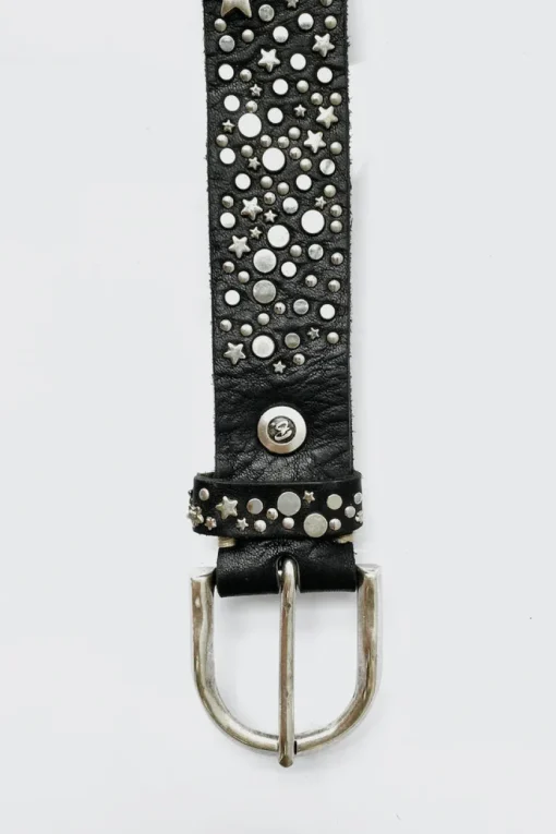 Sterora Silver Black Belt 0790