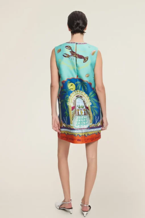 Surrealist Summer Mini Dress