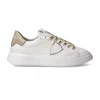 Temple Low Woman Veau Glitter Blanc