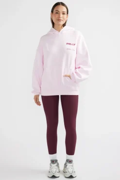 Tennis Logo Hoodie Candy Pink