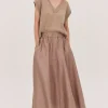 The Maxi Skirt Mocha