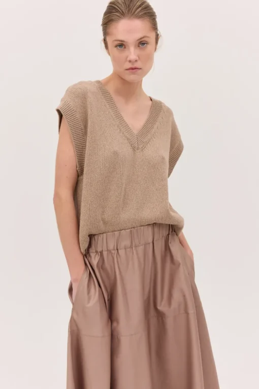 The Maxi Skirt Mocha