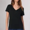 The Slub Vee Black