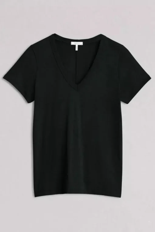 The Slub Vee Black