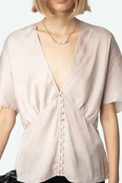 Thodri Satin Top Sweet