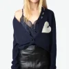 Travia Cardigan Encre