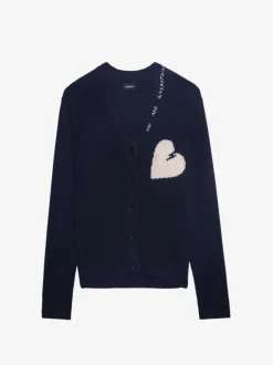 Travia Cardigan Encre