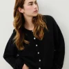 Vitow Cardigan Black Melange