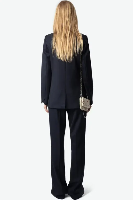 Wool Blazer Encre